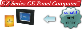 Computer cu ecran senzitiv si Windows CE integrat