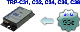 Convertoare Ethernet pentru interfata RS422 sau RS485