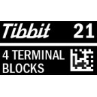 Four terminal blocks
