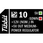  Medium-power 5V supply, 12 V input