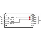 Two solid state relays