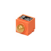 Large yellow LED (low brightness)