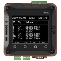RS485 IP temperature and humidity monitoring module
