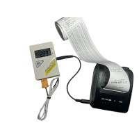 Inregistrator temperatura cu 2 x termocuplu K si imprimanta