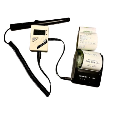 Logging printer for temperature and humidity