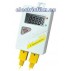 INREGISTRATOR de temperatura dual K cu LCD si RS232 88378