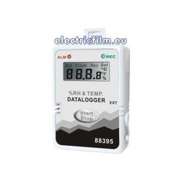 INREGISTRATOR DE TEMP si Temperature Ext. si RH, cu LCD si RS232