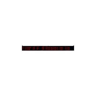 EZSeries Marquee, 2 Lines of 40 Characters