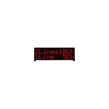 EZSeries Marquee, 2 Lines of 10 Characters