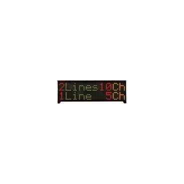 EZSeries Marquee, 2 Lines of 10 Characters