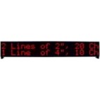 EZSeries Marquee, 2 Lines of 20 Characters