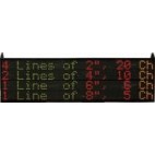 EZSeries Marquee, 4 Lines of 20 Characters