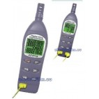 Temperature AER., Temperatura EXT. cu Senzor de tip K , Umiditat