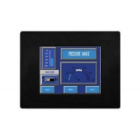 EZSeries Touchpanel, 6inch white on blue Display